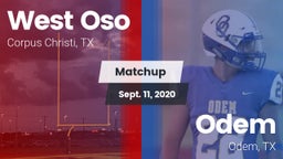 Matchup: West Oso vs. Odem  2020