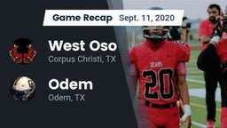 Recap: West Oso  vs. Odem  2020