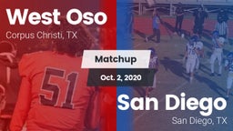 Matchup: West Oso vs. San Diego  2020