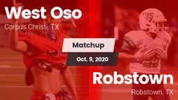 Matchup: West Oso vs. Robstown  2020
