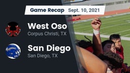 Recap: West Oso  vs. San Diego  2021