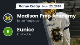 Recap: Madison Prep Academy vs. Eunice  2018