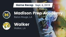 Recap: Madison Prep Academy vs. Walker  2019
