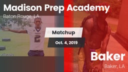 Matchup: Madison Prep Academy vs. Baker  2019