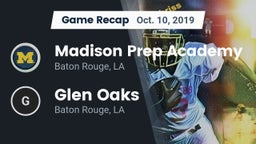 Recap: Madison Prep Academy vs. Glen Oaks  2019