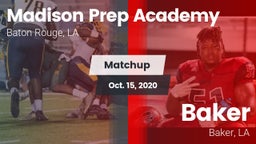 Matchup: Madison Prep Academy vs. Baker  2020