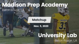 Matchup: Madison Prep Academy vs. University Lab  2020