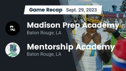Recap: Madison Prep Academy vs. Mentorship Academy  2023