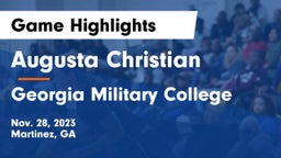 Augusta Christian  vs Georgia Military College  Game Highlights - Nov. 28, 2023