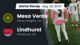 Recap: Mesa Verde  vs. Lindhurst  2019