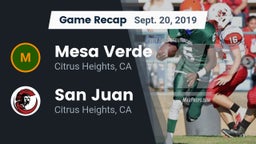 Recap: Mesa Verde  vs. San Juan  2019