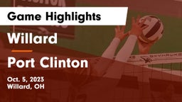 Willard  vs Port Clinton  Game Highlights - Oct. 5, 2023