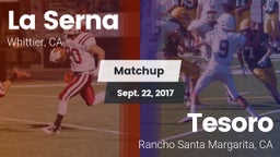 Matchup: La Serna High vs. Tesoro  2017