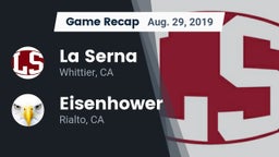 Recap: La Serna  vs. Eisenhower  2019