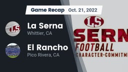 Recap: La Serna  vs. El Rancho  2022