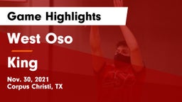 West Oso  vs King  Game Highlights - Nov. 30, 2021