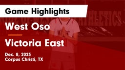 West Oso  vs Victoria East  Game Highlights - Dec. 8, 2023