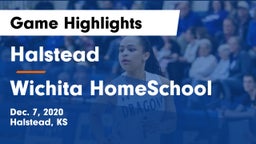 Halstead  vs Wichita HomeSchool  Game Highlights - Dec. 7, 2020