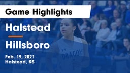 Halstead  vs Hillsboro  Game Highlights - Feb. 19, 2021