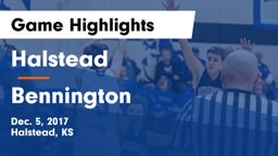 Halstead  vs Bennington  Game Highlights - Dec. 5, 2017