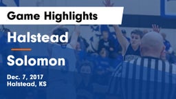 Halstead  vs Solomon  Game Highlights - Dec. 7, 2017