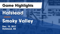 Halstead  vs Smoky Valley  Game Highlights - Dec. 15, 2017