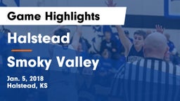 Halstead  vs Smoky Valley  Game Highlights - Jan. 5, 2018