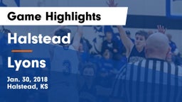 Halstead  vs Lyons  Game Highlights - Jan. 30, 2018