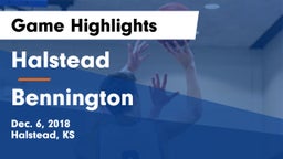 Halstead  vs Bennington  Game Highlights - Dec. 6, 2018