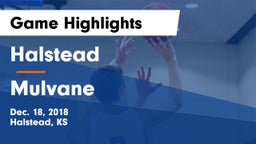 Halstead  vs Mulvane  Game Highlights - Dec. 18, 2018