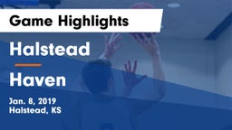 Halstead  vs Haven  Game Highlights - Jan. 8, 2019