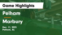 Pelham  vs Marbury  Game Highlights - Dec. 11, 2023