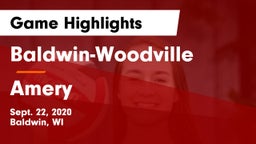 Baldwin-Woodville  vs Amery  Game Highlights - Sept. 22, 2020