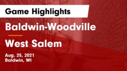 Baldwin-Woodville  vs West Salem  Game Highlights - Aug. 25, 2021