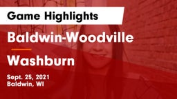 Baldwin-Woodville  vs Washburn Game Highlights - Sept. 25, 2021