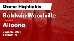 Baldwin-Woodville  vs Altoona  Game Highlights - Sept. 28, 2021
