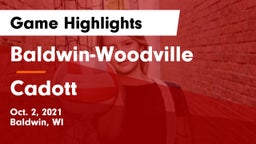 Baldwin-Woodville  vs Cadott Game Highlights - Oct. 2, 2021