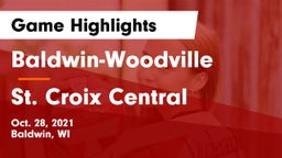 Baldwin-Woodville  vs St. Croix Central  Game Highlights - Oct. 28, 2021