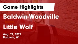 Baldwin-Woodville  vs Little Wolf  Game Highlights - Aug. 27, 2022