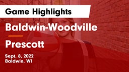 Baldwin-Woodville  vs Prescott  Game Highlights - Sept. 8, 2022