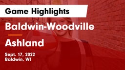Baldwin-Woodville  vs Ashland  Game Highlights - Sept. 17, 2022