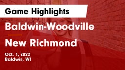 Baldwin-Woodville  vs New Richmond Game Highlights - Oct. 1, 2022