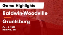 Baldwin-Woodville  vs Grantsburg Game Highlights - Oct. 1, 2022