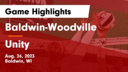 Baldwin-Woodville  vs Unity  Game Highlights - Aug. 26, 2023