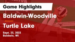 Baldwin-Woodville  vs Turtle Lake Game Highlights - Sept. 23, 2023