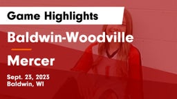 Baldwin-Woodville  vs Mercer Game Highlights - Sept. 23, 2023