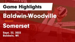 Baldwin-Woodville  vs Somerset  Game Highlights - Sept. 22, 2023