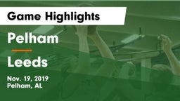 Pelham  vs Leeds  Game Highlights - Nov. 19, 2019