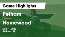 Pelham  vs Homewood  Game Highlights - Dec. 1, 2020