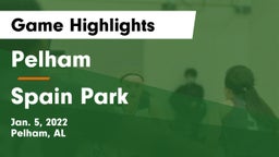 Pelham  vs Spain Park  Game Highlights - Jan. 5, 2022